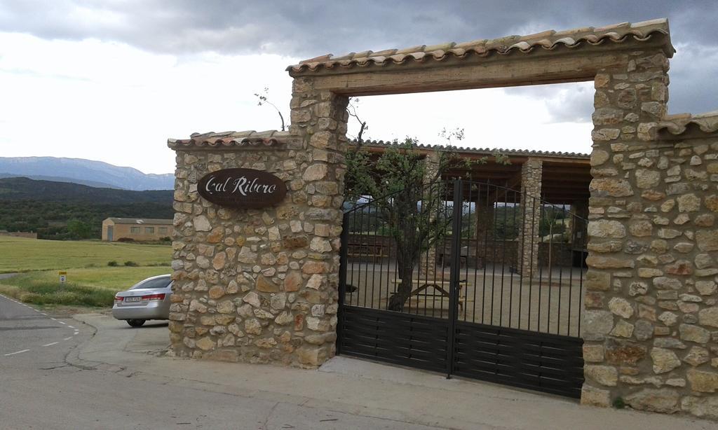 Cal Ribero Aparthotel Vilanova De La Sal Kültér fotó